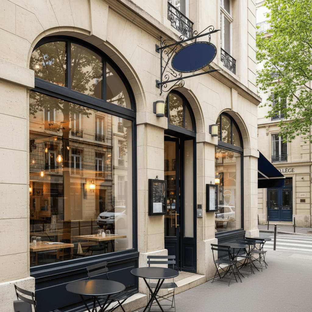 Restaurant à Lyon : terrasse - licence IV