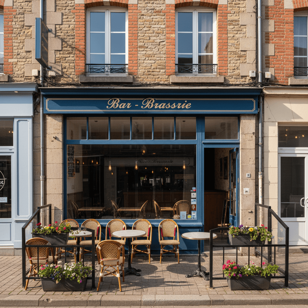 Bar-brasserie 40m² à Wattrelos : licence IV