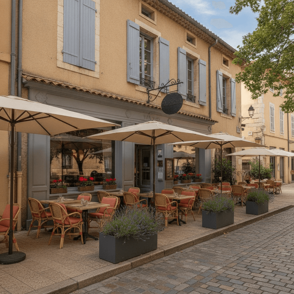 Restaurant 240m² à Aix-en-Provence : terrasse - licence IV
