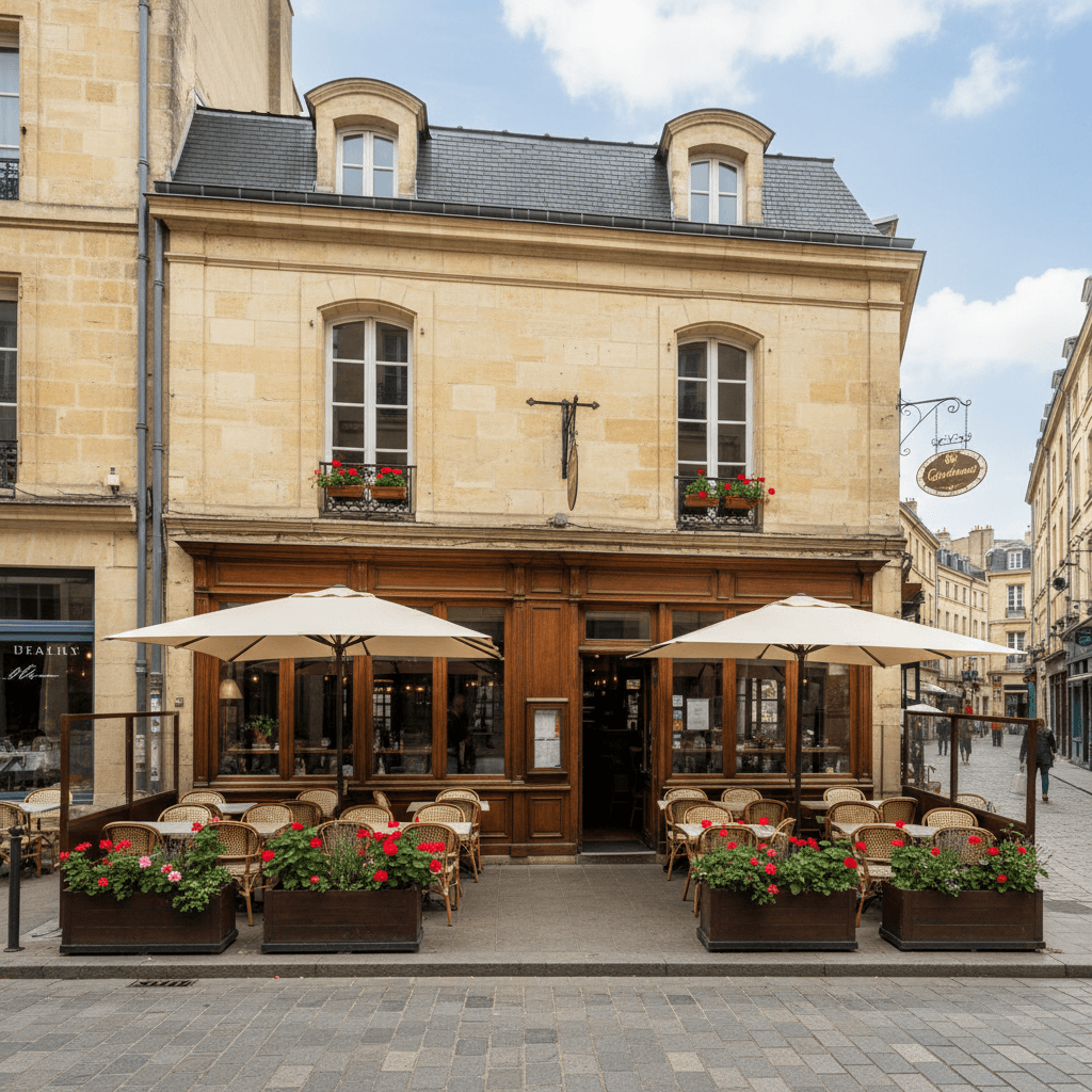 Restaurant à Bordeaux : terrasse - licence IV