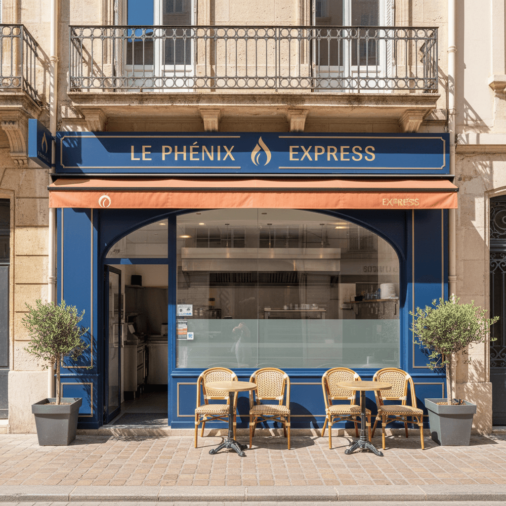 Fast-food 59m² à Marseille : cuisine équipée