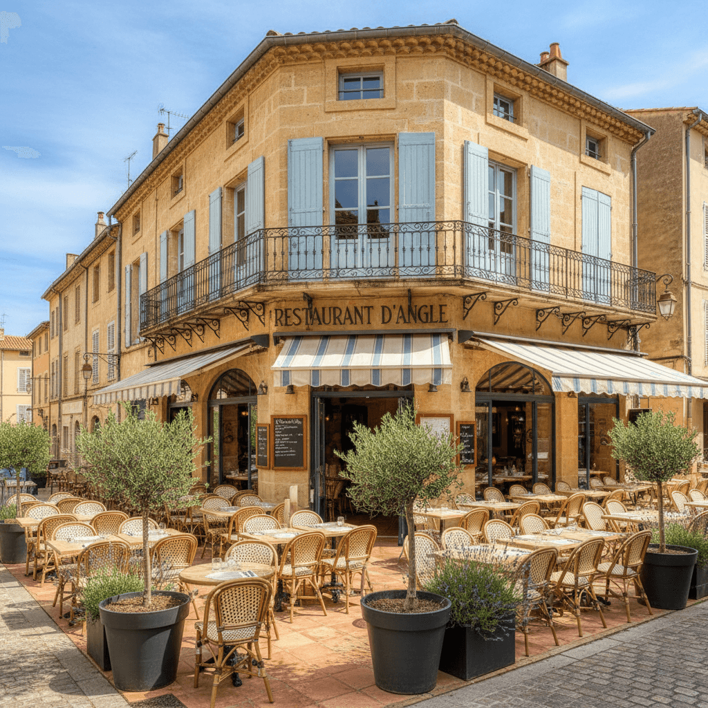 Restaurant 175m² à Aix-En-Provence : terrasse - licence IV