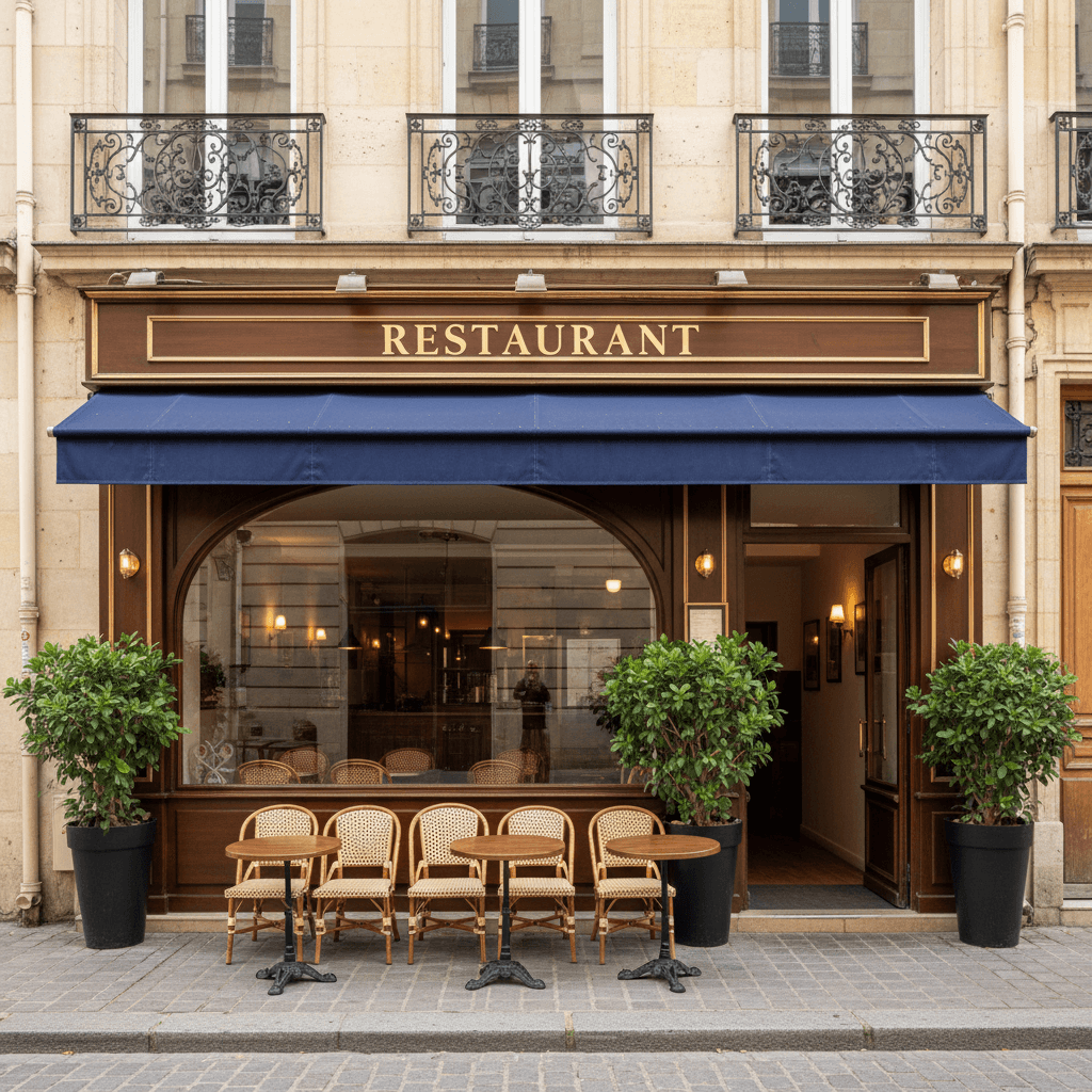 Restaurant 55m² à Bordeaux : extraction