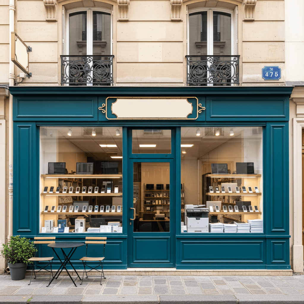 Téléphonie / Informatique / Imprimerie 60m² à Paris en liquidation judiciaire