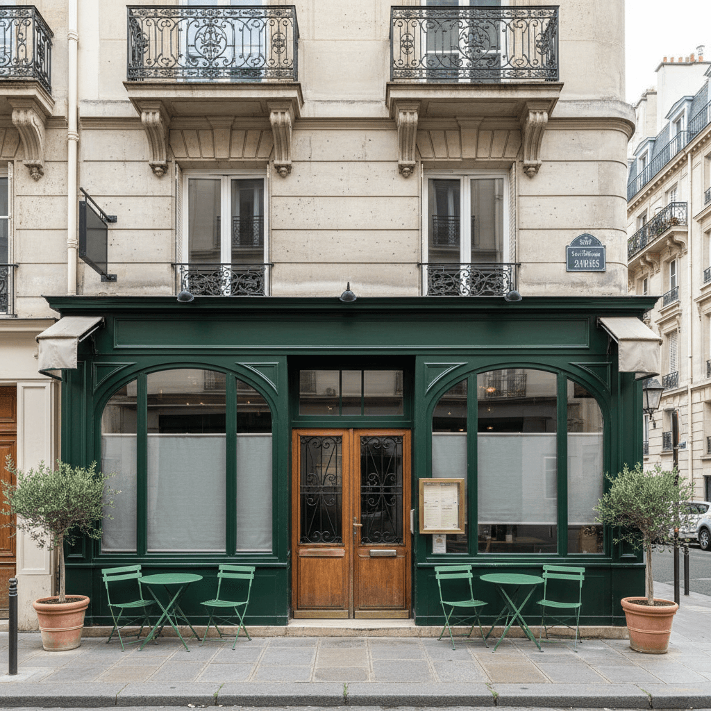 Restaurant 18 couverts à Paris : extraction
