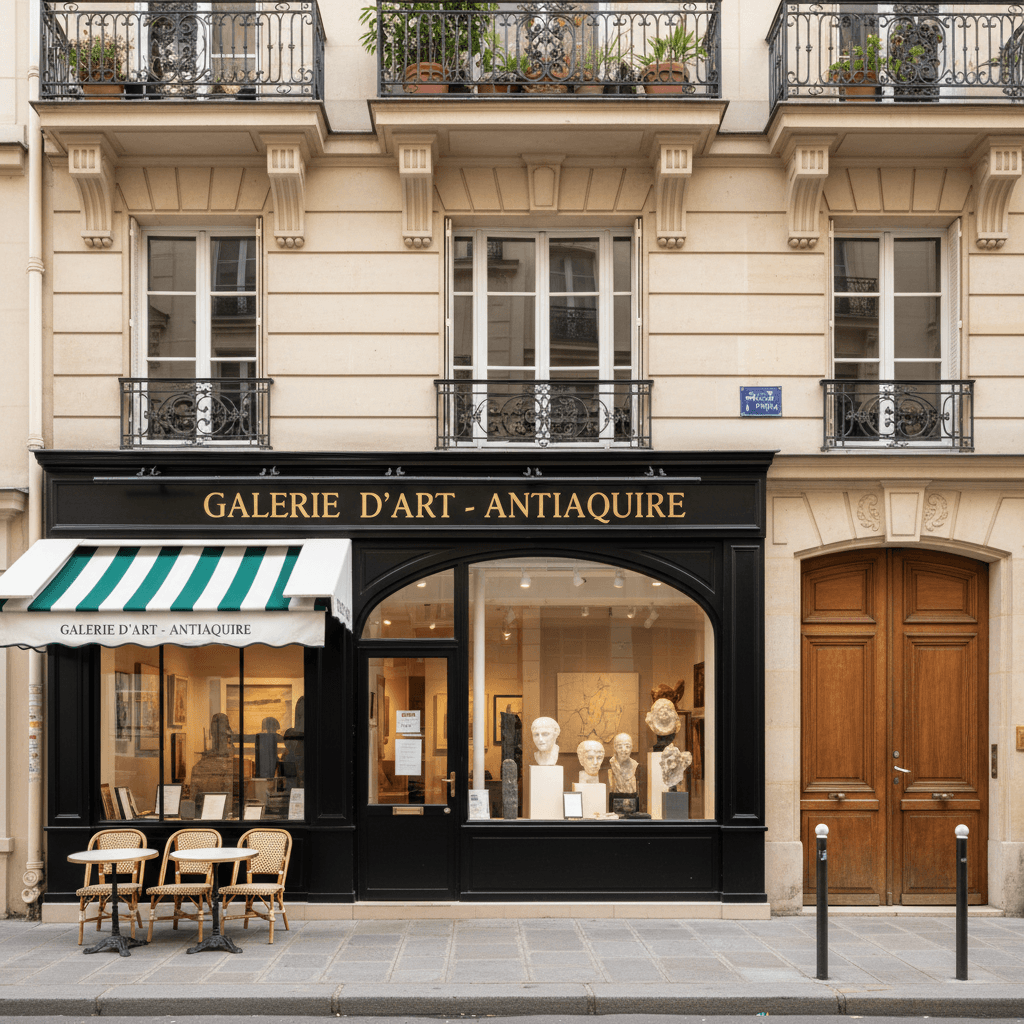 Galerie d'Art au Cœur de Paris - Opportunité Unique