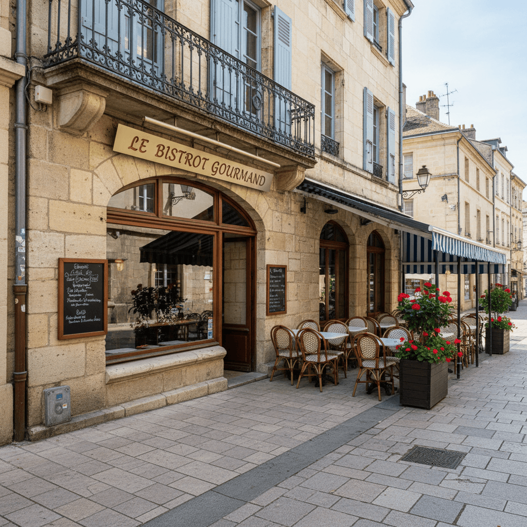 Restaurant 450m² à Dijon : terrasse - licence IV