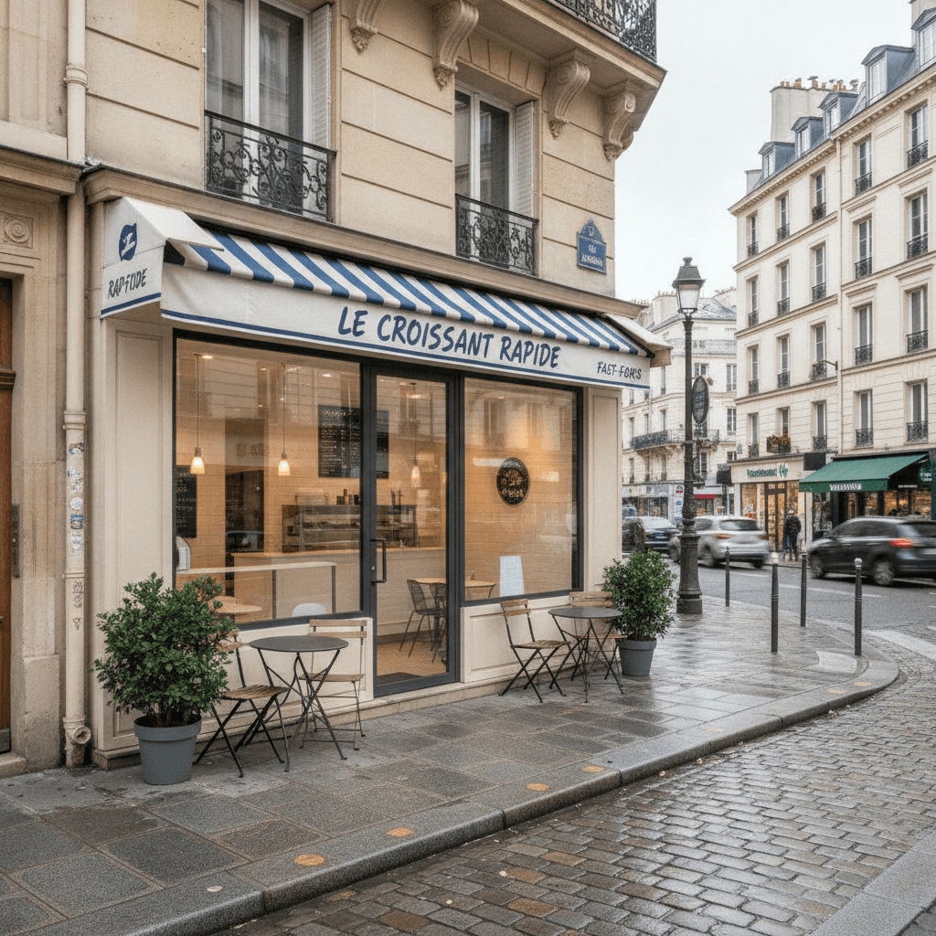 Fast-food 20 couverts à Paris : extraction
