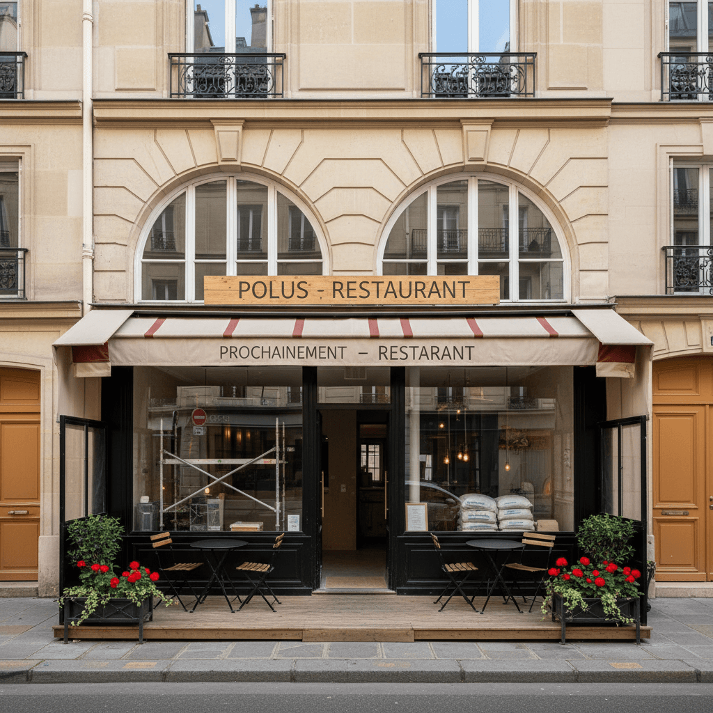 Local Commercial de Restauration à Paris