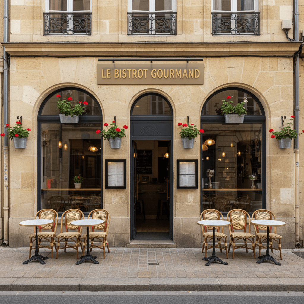 Restaurant 210m² à Bordeaux : terrasse - licence IV