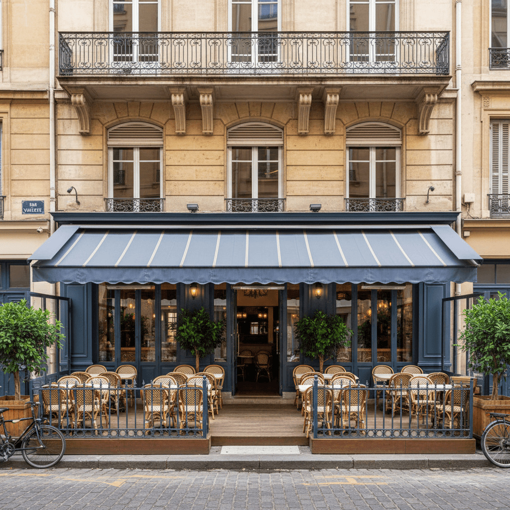 Restaurant à Lyon : terrasse