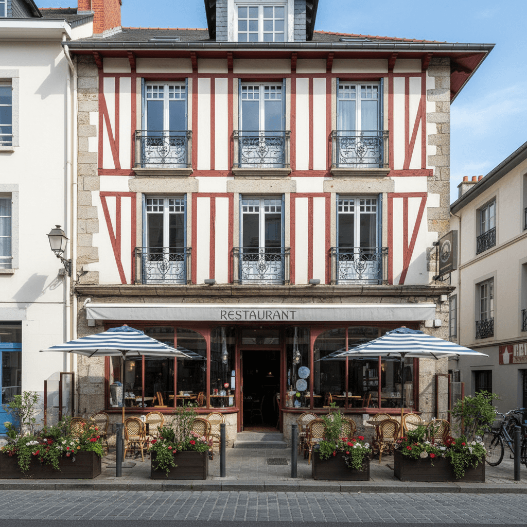 Restaurant 165m² à Biarritz : terrasse - licence IV