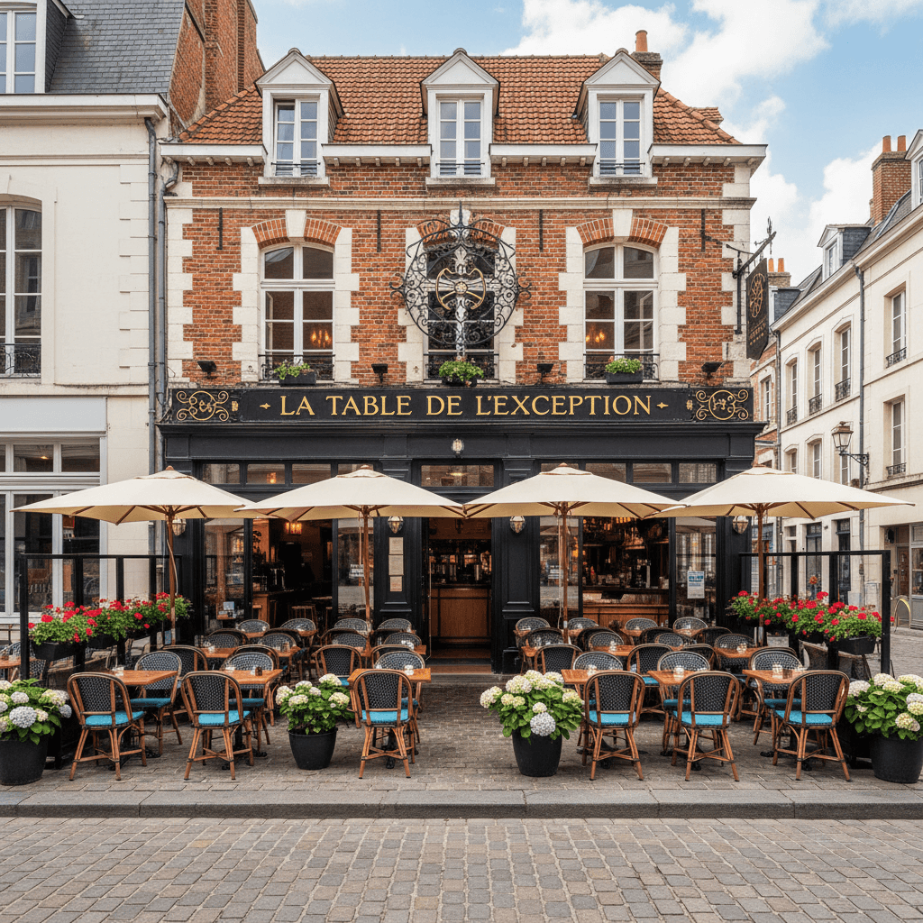Restaurant à Lille : terrasse - licence IV