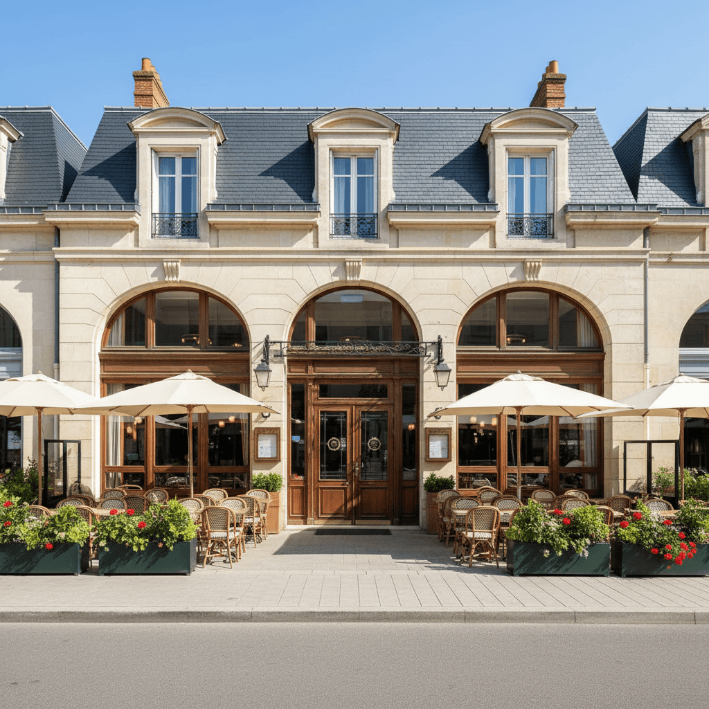 Restaurant 500m² à Nantes : terrasse - licence IV