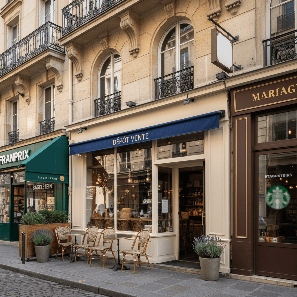 Local commercial à vendre dans le Marais