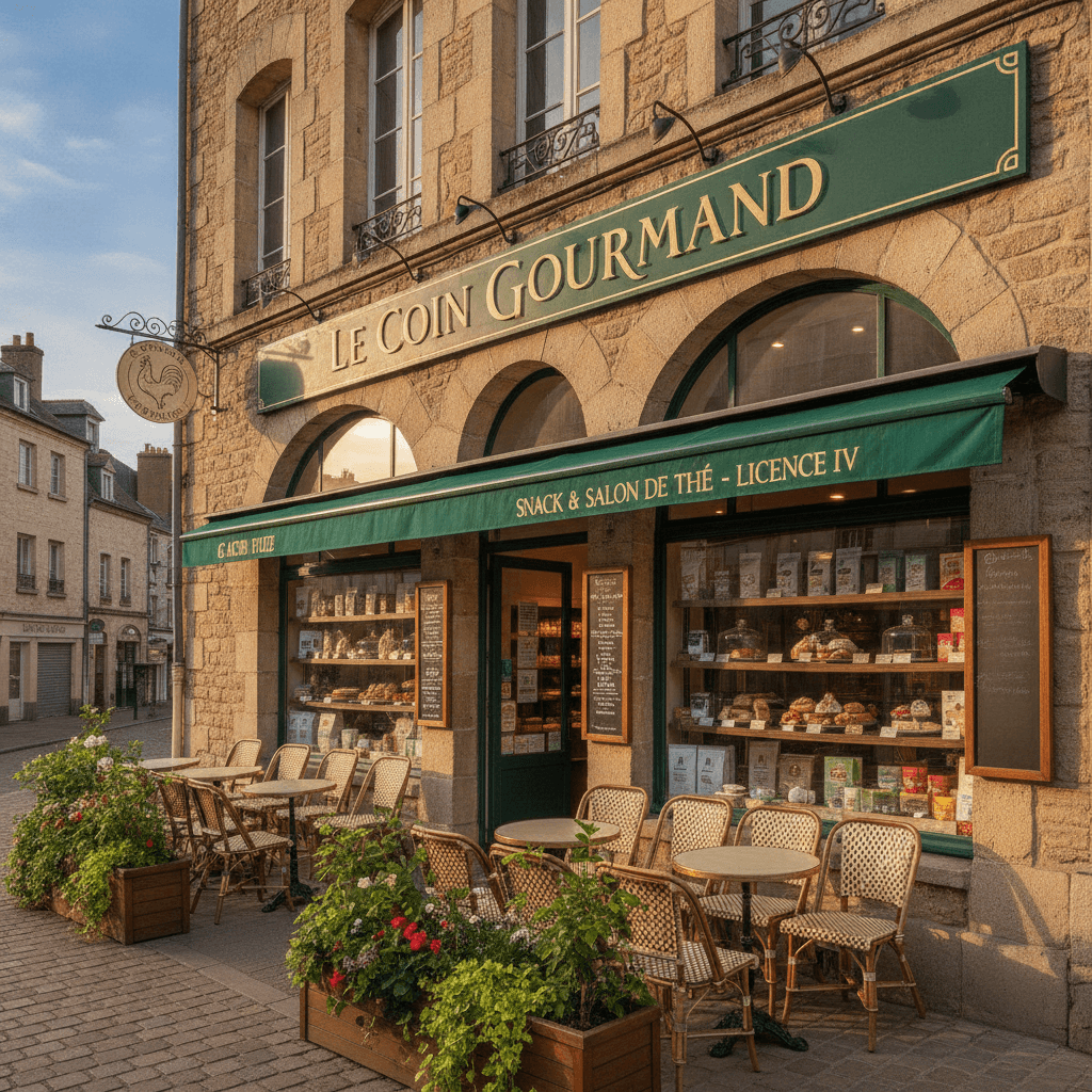 Snack à Angers : terrasse - licence IV