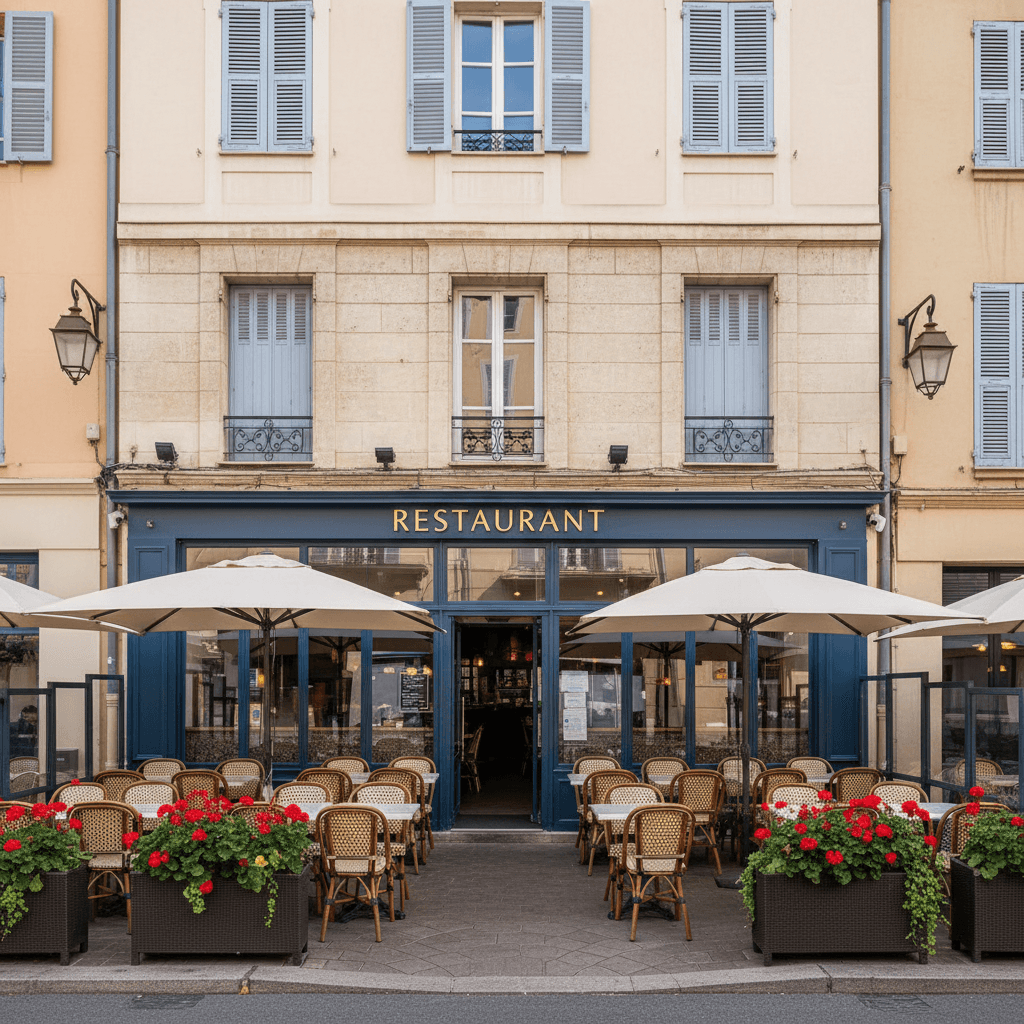 Bar Restaurant d'Exception à Nice - Emplacement Privilégié