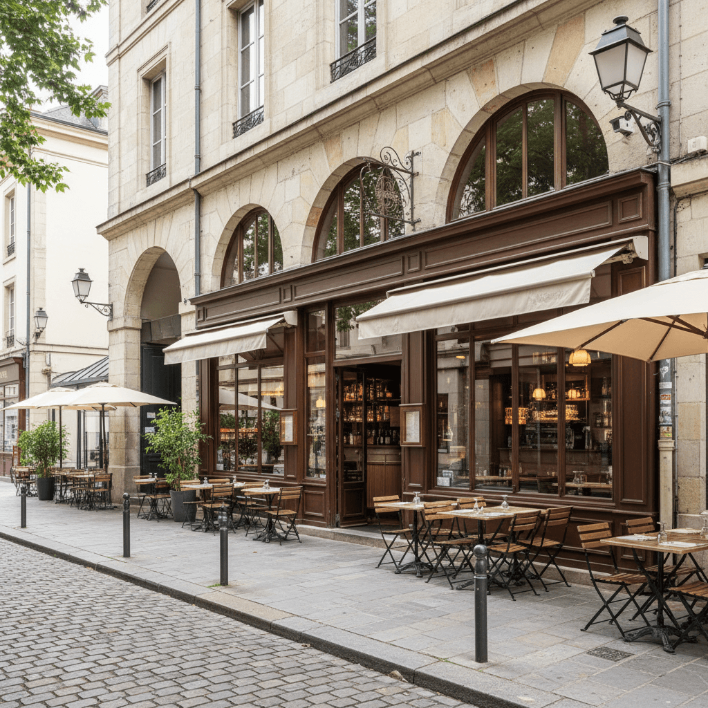 Restaurant 100m² à Nantes : terrasse - licence IV