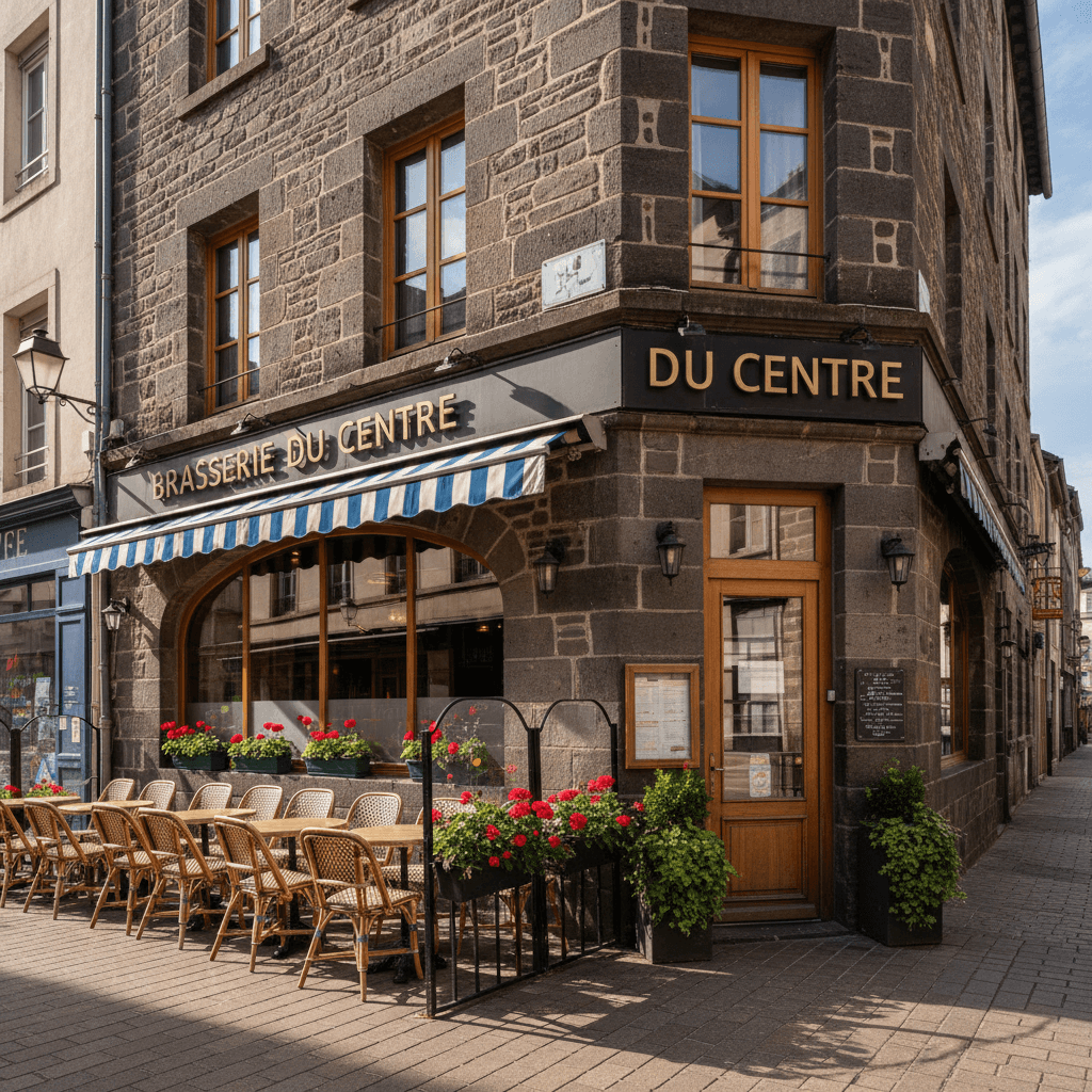 Bar-brasserie 120m² à Clermont-Ferrand : terrasse - licence IV