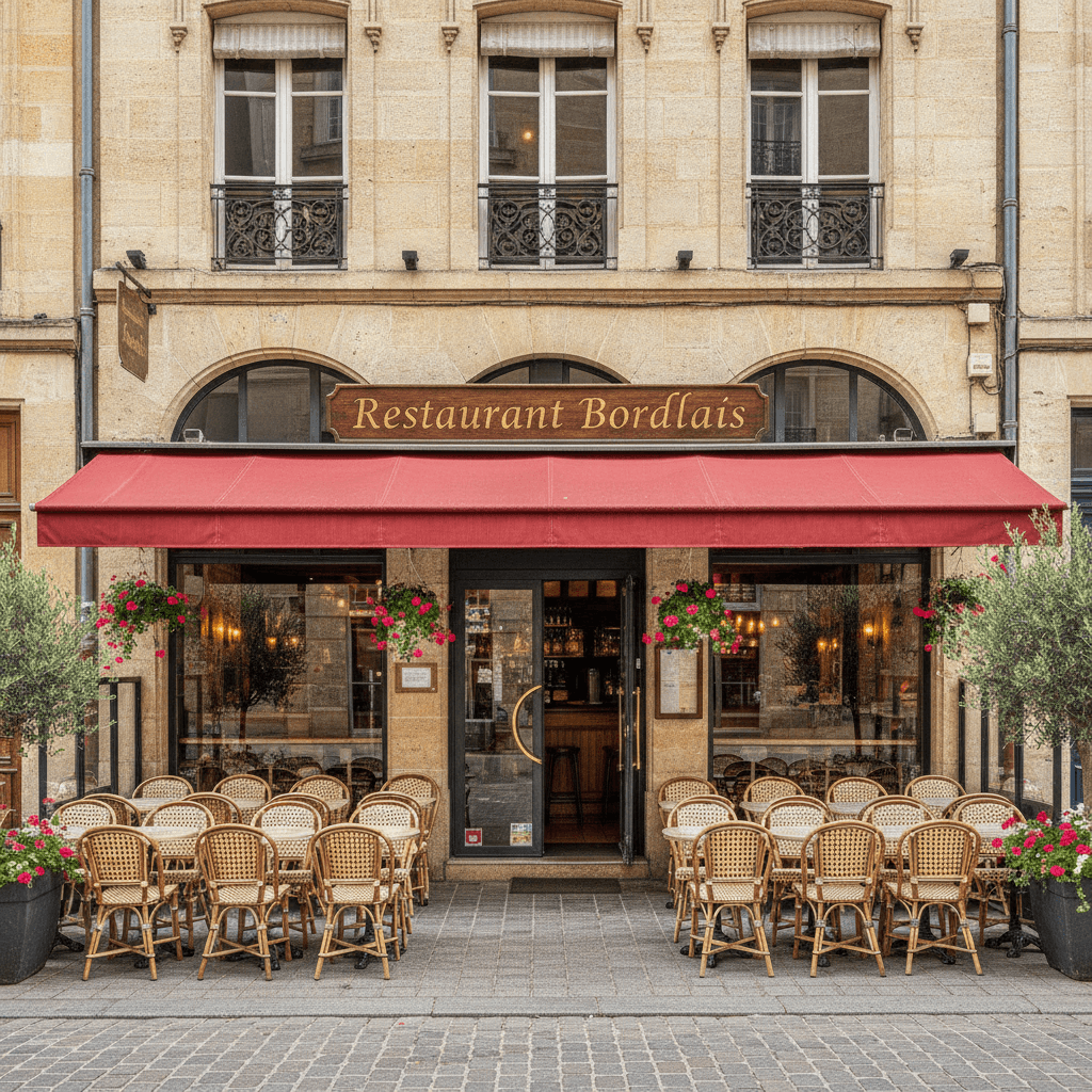 Restaurant 100m² à Bordeaux : terrasse - licence IV