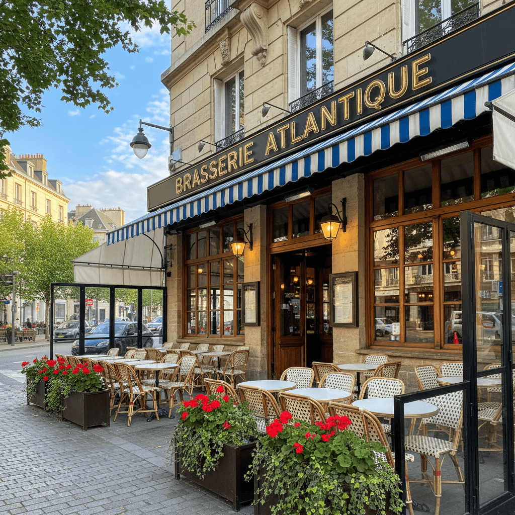 Bar-brasserie à Nantes : terrasse - licence IV