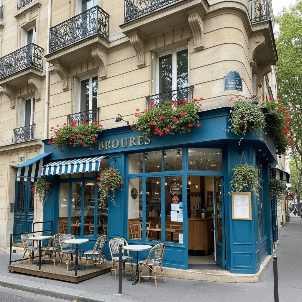 Local Commercial à Paris - Restauration et Pressing