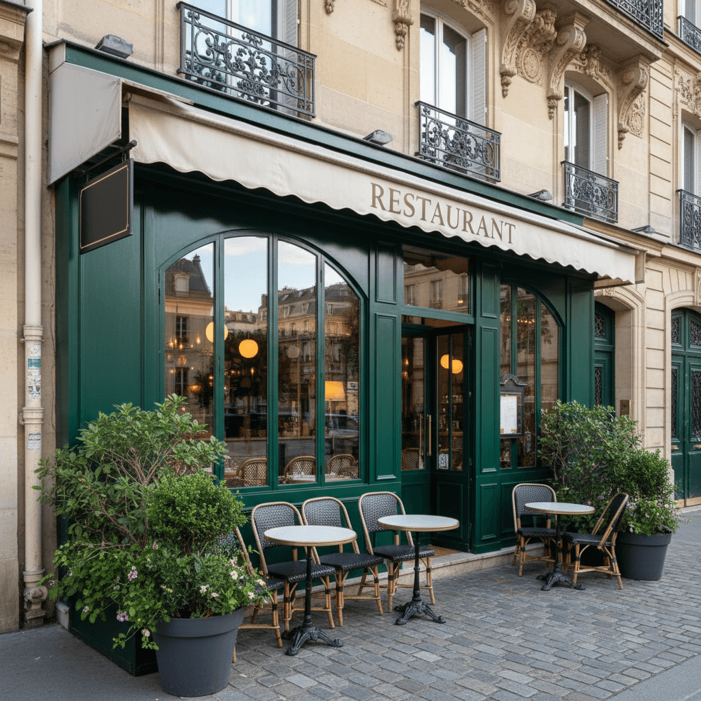 Restaurant d'exception au cœur de Paris