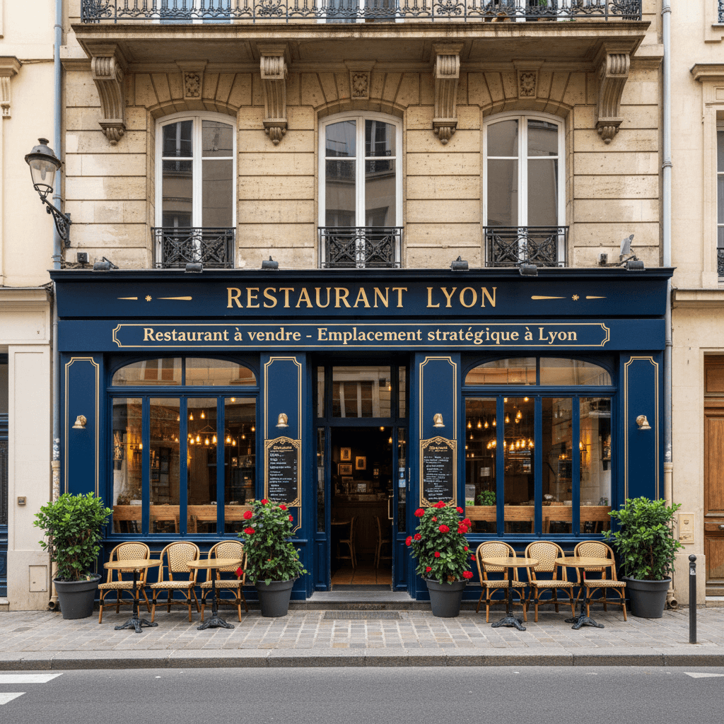 Restaurant à vendre - Emplacement stratégique à Lyon