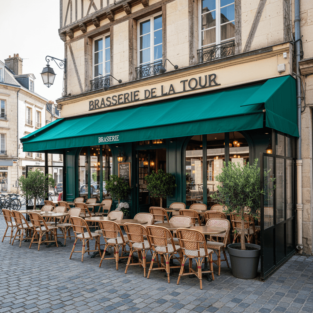 Bar-brasserie 204m² à Rennes : terrasse - licence IV