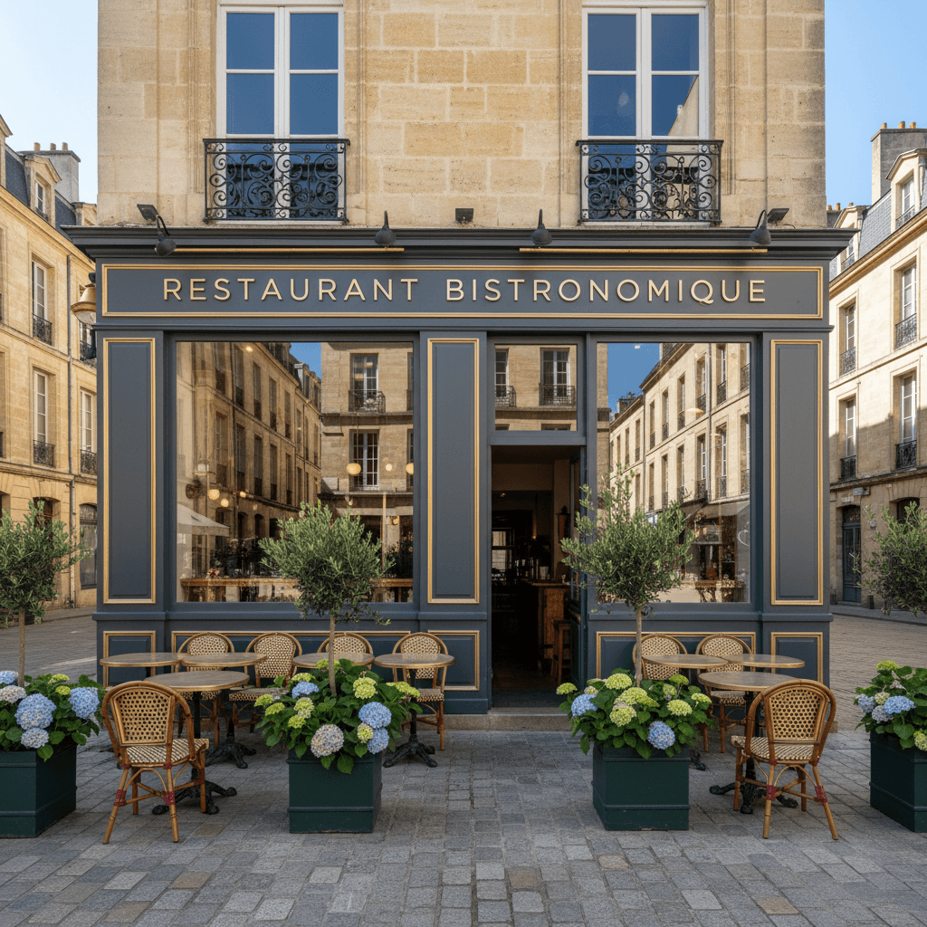 Restaurant 175m² à Bordeaux : terrasse - licence IV