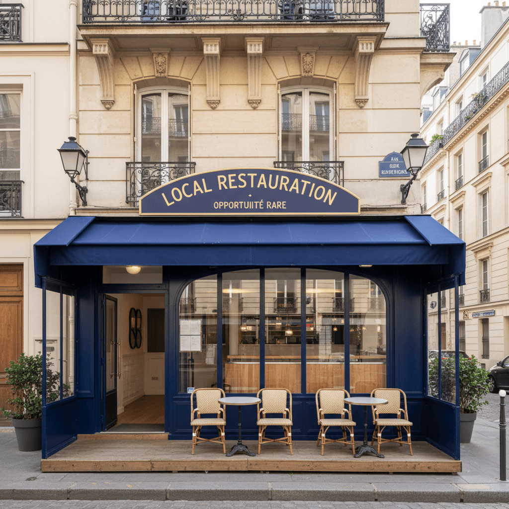 Local Restauration de 90 m² à Paris - Opportunité Rare