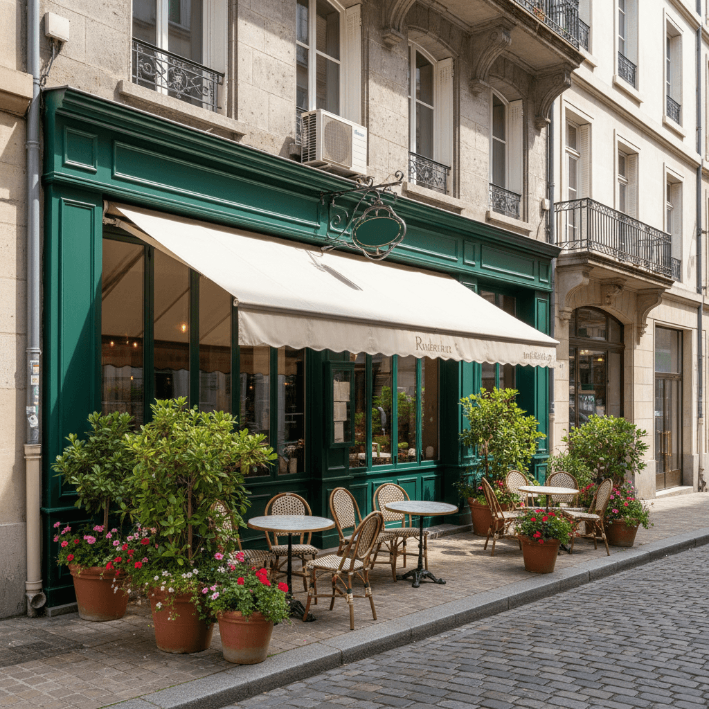 Restaurant à Grenoble : terrasse - licence IV