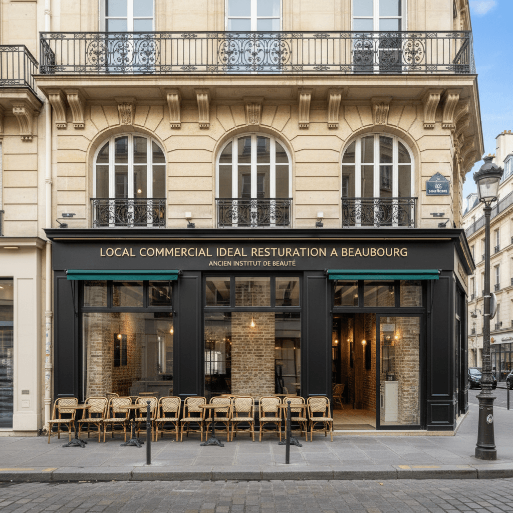 Local Commercial Idéal Restauration à Beaubourg