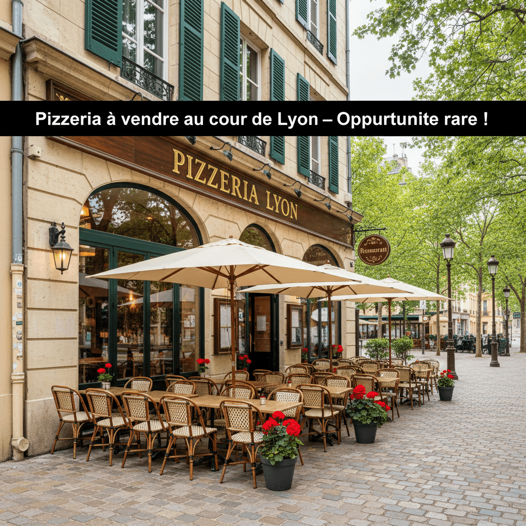 Restaurant 110m² à Lyon : terrasse - licence IV