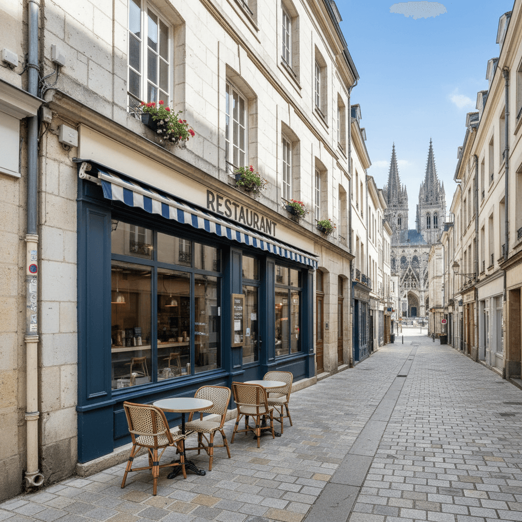 Restaurant 105m² à Nantes : extraction - climatisation