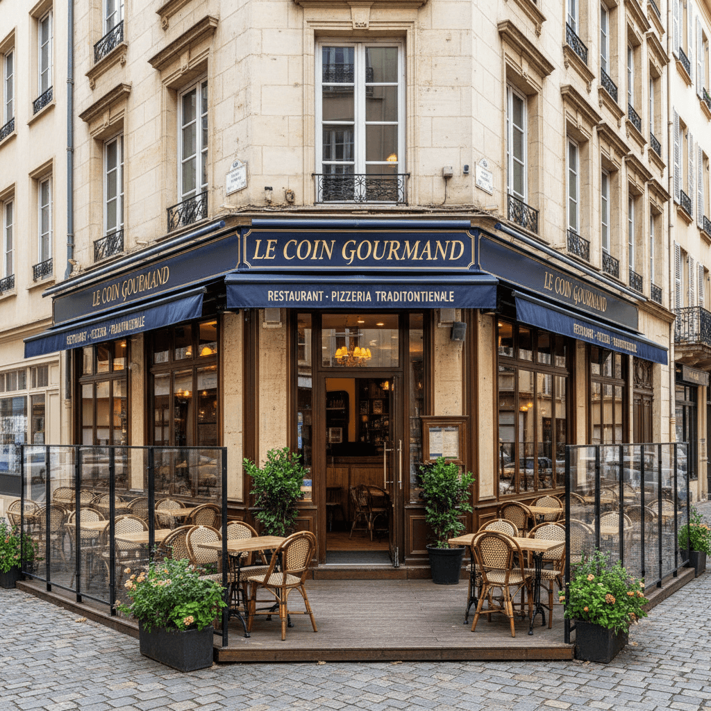 Restaurant à Lyon : terrasse - extraction