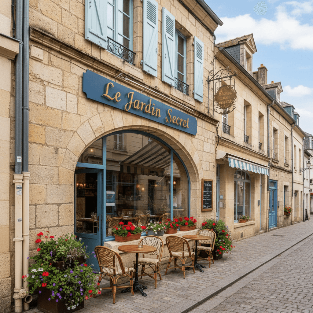 Restaurant 150m² à Angers : terrasse