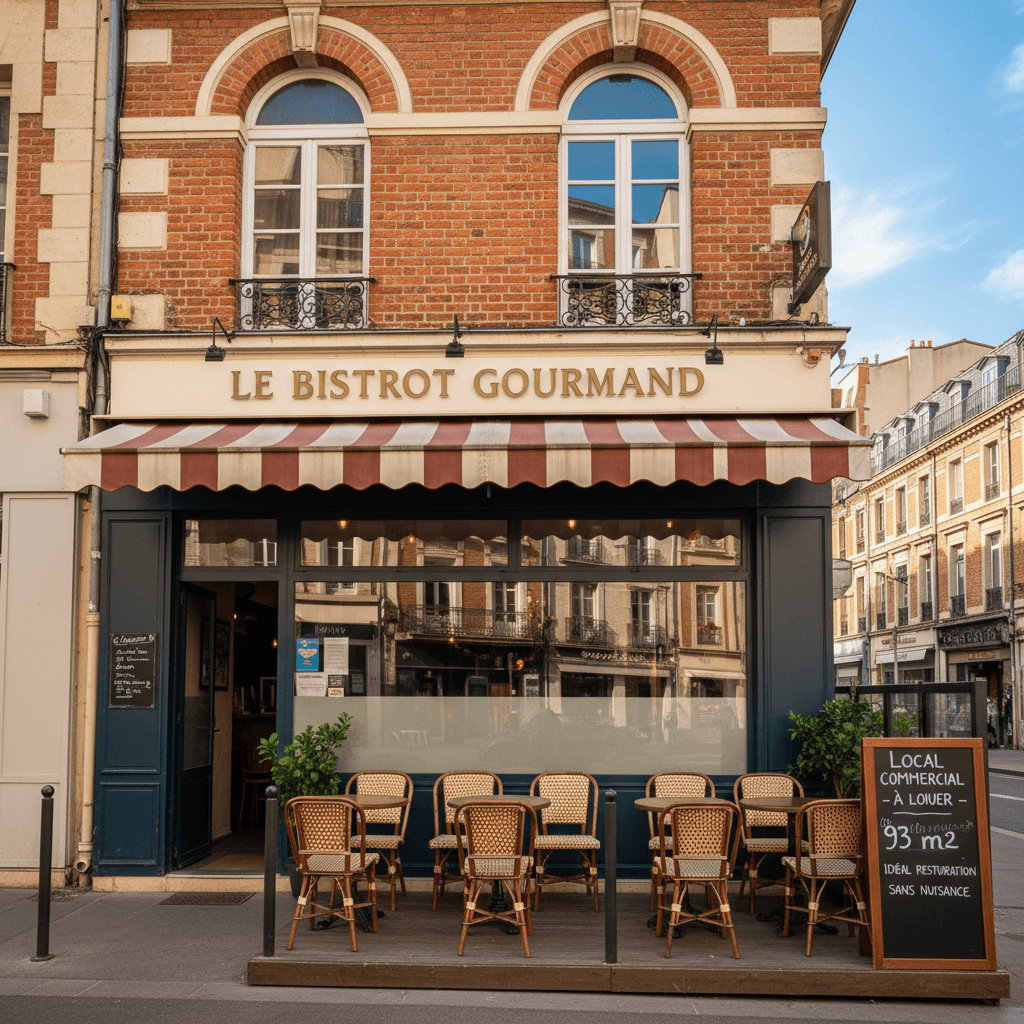 Local de Restauration à Toulouse - 93 m²