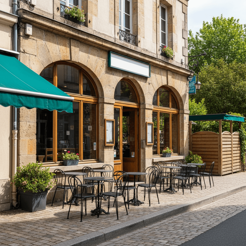 Bar-brasserie à Nantes : terrasse - licence IV