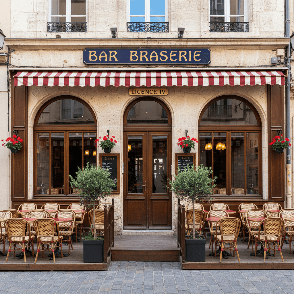 Bar-brasserie 70m² à Montpellier : licence IV