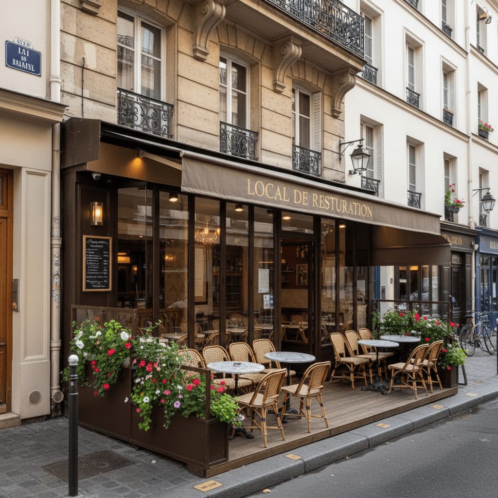 Local de Restauration au Cœur de Montmartre