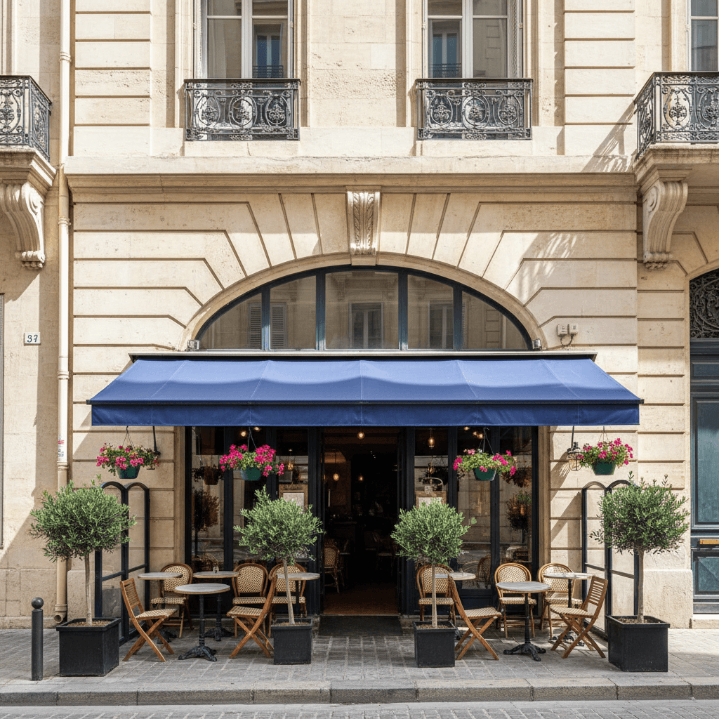 Restaurant 100m² à Marseille : terrasse - extraction