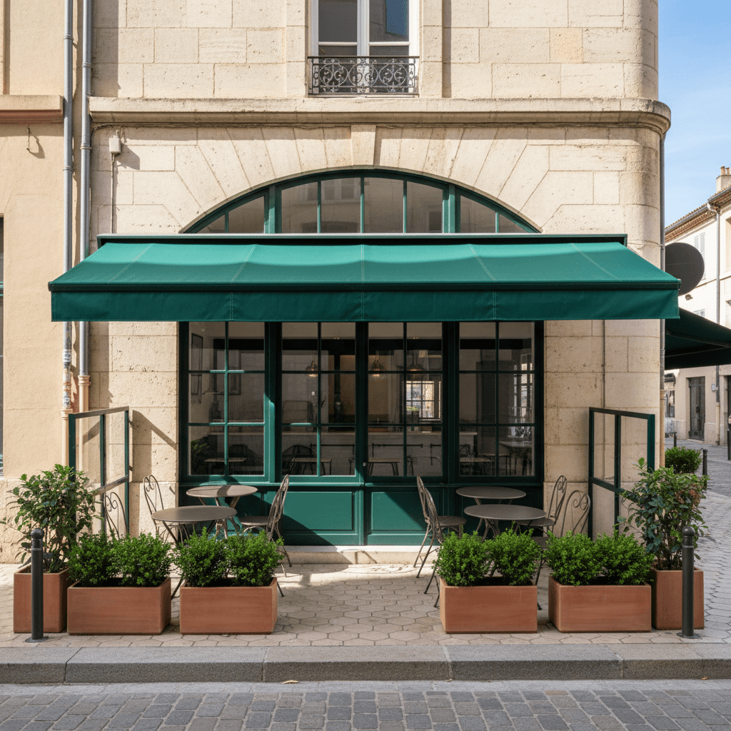 Bar-brasserie 36m² à Montpellier : terrasse - licence IV