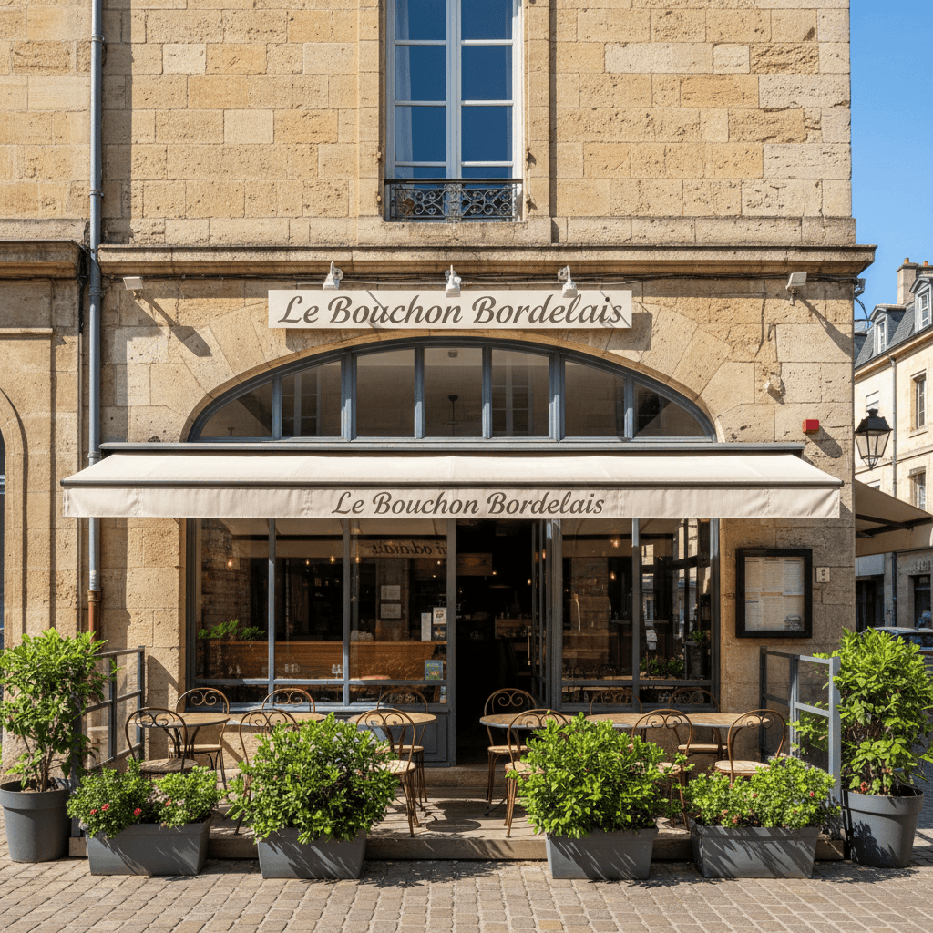 Restaurant 120m² à Bordeaux : terrasse - licence IV