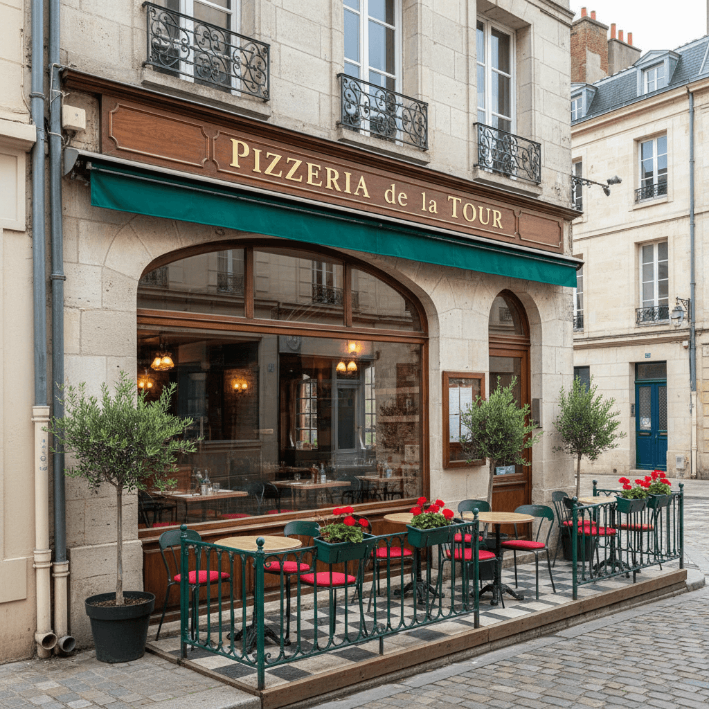 Restaurant 70m² à Nantes : terrasse