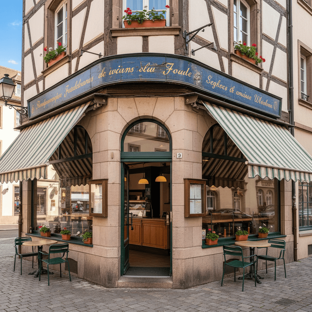 Fast-food 58m² à Strasbourg : extraction - cave/réserve