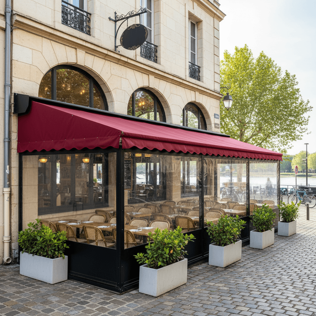 Bar-brasserie 122m² à Nantes : terrasse