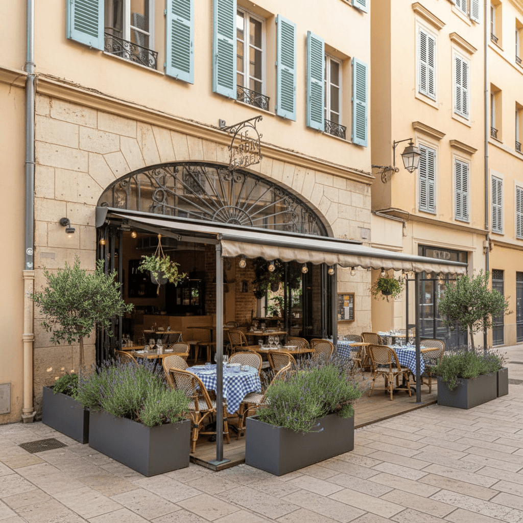 Restaurant 100m² à Nice : terrasse - licence IV