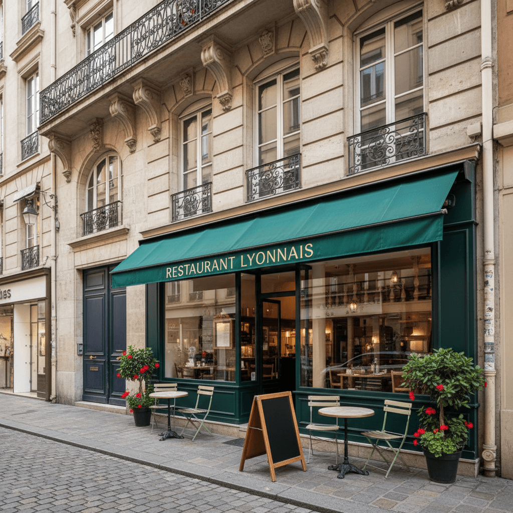 Restaurant 50m² à Lyon : extraction