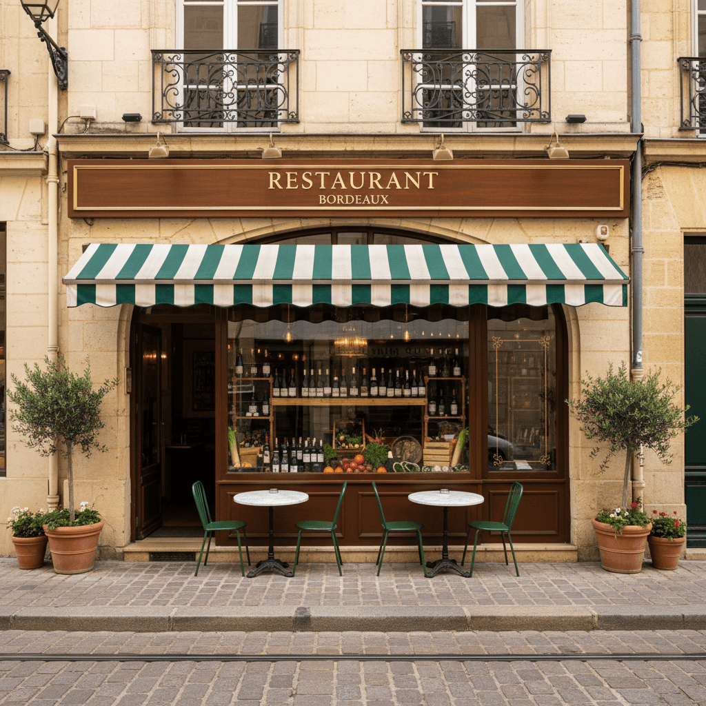 Restaurant à Bordeaux : extraction
